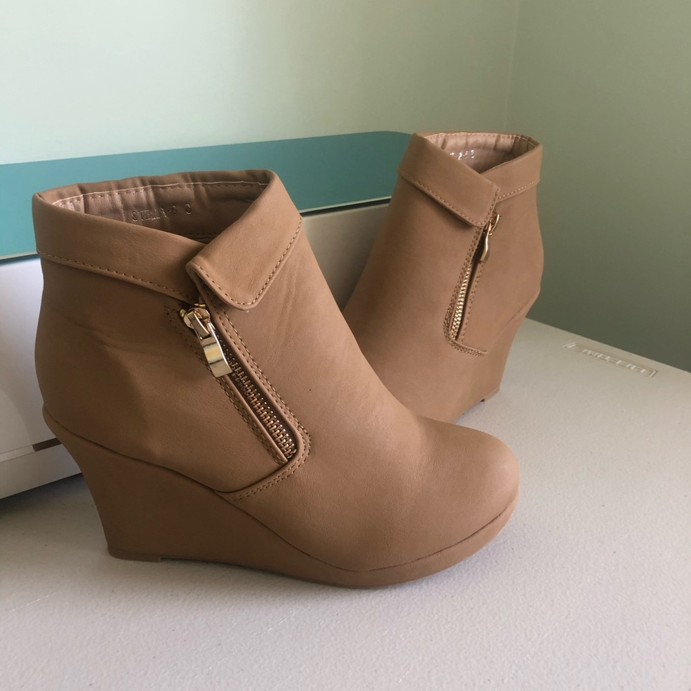 Wedge Booties